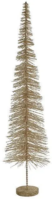 Seoul Deko Tannenbaum mit Glitzer gold 70cm