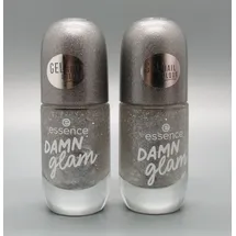 Essence Gel Nail Nagellack 8 ml Silber Schimmer