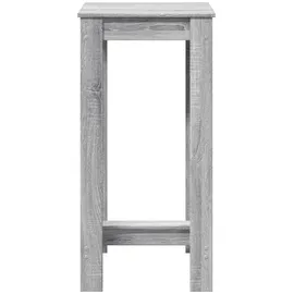 vidaXL Bartisch 51 x 50 x 103,5 cm Grau