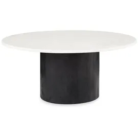Idimex GANGA Weiß/Schwarz Akazie 80 x 35 cm