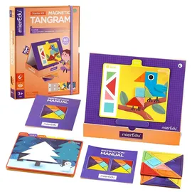 mierEdu Magnetisches Tangram - Multicolor - One Size