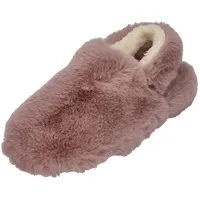 Espadrij l ́originale ELASTIQUE FURRY Hausschuh Rose rosa 38