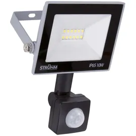 Ideus LED Scheinwerfer 10 W grau 6500 K 810 lm mit Bewegungssensor