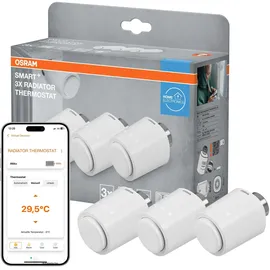 Osram SMART+ Heizkörperthermostat 3 St. Weiß