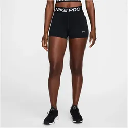 NIKE Pro Leak Protection: Perioden Mid-Waist 3" kurze Leggings Damen 010 - black/white M