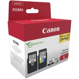 Canon PG-540L schwarz + CL-541XL CMYB