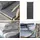 Chic Antique Picknick Decke Anthrazit Grau mit Blumen 180x70 cm | Gr.: onesize