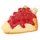 Krebs Glas Lauscha Käsekuchen Weihnachtsornament 1-tlg. 9cm