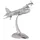 KADIMA DESIGN Deko Flugzeug Propeller aus Aluminium, 42x30 cm, elegantes Design, handgefertigt, robuste und langlebige Konstruktion