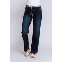 Zhrill Damen Jeans Schlaghose ROA in Blau | Gr.: 26