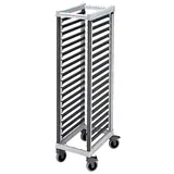 Cambro Camshelving® GN 1/1 Transportwagen, hohe Ausführung, fasst 18x GN-Behälter 1/1-6,5 cm tief, 1 Stück im Karton - UGNPR11F18480