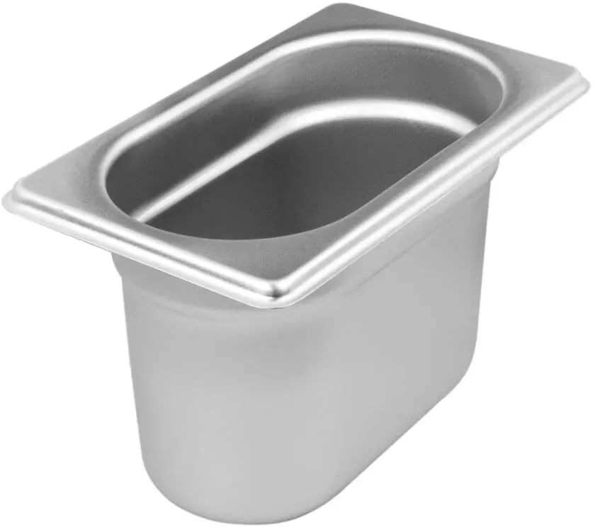Gastronormbehälter 65mm Tiefe - Edelstahl (GN 1/9) - 65mm Tiefe