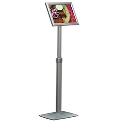 update displays Infoständer silber DIN A4