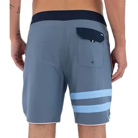 Hurley Phantom Eco Block Party Solid 18 Badeshorts Grey Teal 34
