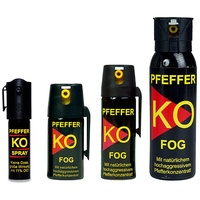 Pfeffer-KO FOG Mit 11 % OC und über 2,5 Mio SHU ́s Sprühnebel Pfeffersprays