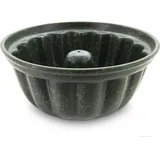 BUNZLAUER KERAMIK Original 2 Liter Kuchen Rührkuchen Gugelhupf Backform Ø27 cm H12 cm im Dekor ZIELON
