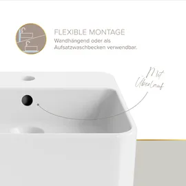 Lenz Gästebad-Set mit WC-Sitz Weiß