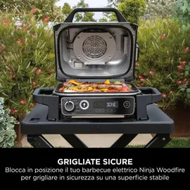 Ninja Grillständer 75,5 cm schwarz