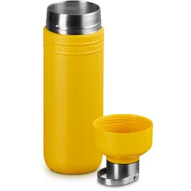 Le Creuset Trinkflasche Nectar On The Go Thermo-Wasserflaschen 1 l Sonnengelb