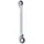 KS Tools GEARplus Doppel-Ratschenringschlüssel umschaltbar 8x10mm