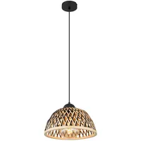 GLOBO Hängeleuchte Colly, (DH 30x120 cm / schwarz, - DH 30x120 cm