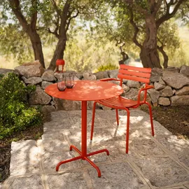 Houe Pico Gartentisch Ø 74 x 74 cm Gelb