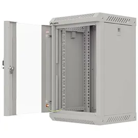 LANBERG WF11-3309-10S Rack 9U Wandmontiertes Regal Grau