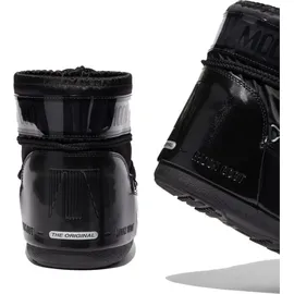 MOON BOOT Icon Low Glance Winterschuhe-Schwarz-39-41
