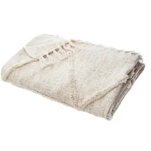 Atmosphera Tagesdecke 130 x 180 cm Beige