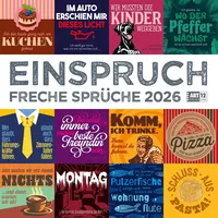 Ackermann Einspruch Broschürenkalender 2026 - 30x30 - Art12