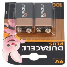 Duracell Plus 9V Block MN1604 Batterie