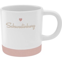 SHEEPWORLD GRUSS & CO Tasse mit Gravur "Schwesterherz" |