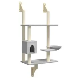 vidaXL Kratzbaum mit Kratzsäule 153 cm grau