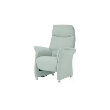 Polstermöbel Oelsa TV-Sessel Madrid Flachgewebe 80 x 110 x 0 cm Blau elektrisch