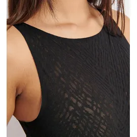 SLOGGI Body "ZERO Feel Bliss", Damen, Gr. M, N-Gr, schwarz, Spitze, Obermaterial: 76% Polyamid, 24% Elasthan, Jacquardmuster, unifarben, körpernah normal, Bodys Body, unsichtbar mit Spitzenoptik