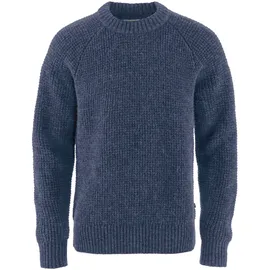 Fjällräven Övik Waffle Knit Blau XXL