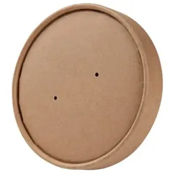 greenbox - Karton-Membran-Deckel Ø 95 mm, braun, 25 St.