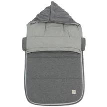 Kaiser Fußsack Jessy Jersey Sommer Fußsack grau