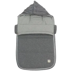 Kaiser Fußsack Jessy Jersey Sommer Fußsack grau