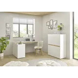 INOSIGN Büromöbel-Set INOSIGN "CiTY/GiRON", weiß, B:253cm H:122cm T:103cm, Arbeitsmöbel-Sets, Büromöbel-Set