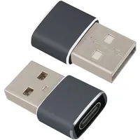 Helos Adapter, USB 2.0 Type-CTM Buchse/USB 2.0 Stecker, PREMIUM,
