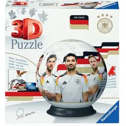 Puzzle - Puzzle-Ball DFB - Puzzleball für Fans der deutschen Nationalmannschaft und der EM 2024 - 3D - 72 Teile