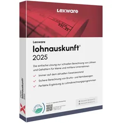 Lexware lohnauskunft 2025 - Abo Software