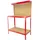 SCHMIDT security tools Arbeitstisch Stahl/MDF 140x90x48cm rot