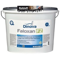 Dinova Faloxan FZ  12,5Liter weiss Hybridfassadenfarbe mit Filmschutz
