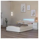 Home Deluxe Nube LED 90 x 200 cm weiß