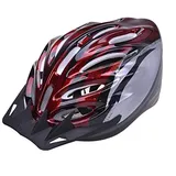 Filmer Fahrradhelm 54-63 cm rot/silber