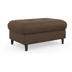 Hocker SIT & MORE "Marano", braun, B:102cm H:43cm T:67cm, 100% Polyester, Hocker, mit Stauraum