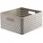 Rotho Aufbewahrungskorb Country 32,8 x 30 x 16 cm braun