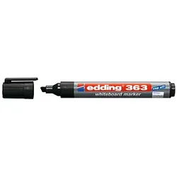 edding 363 Whiteboard-Marker schwarz 1,0 - 5,0 mm, 10 St.